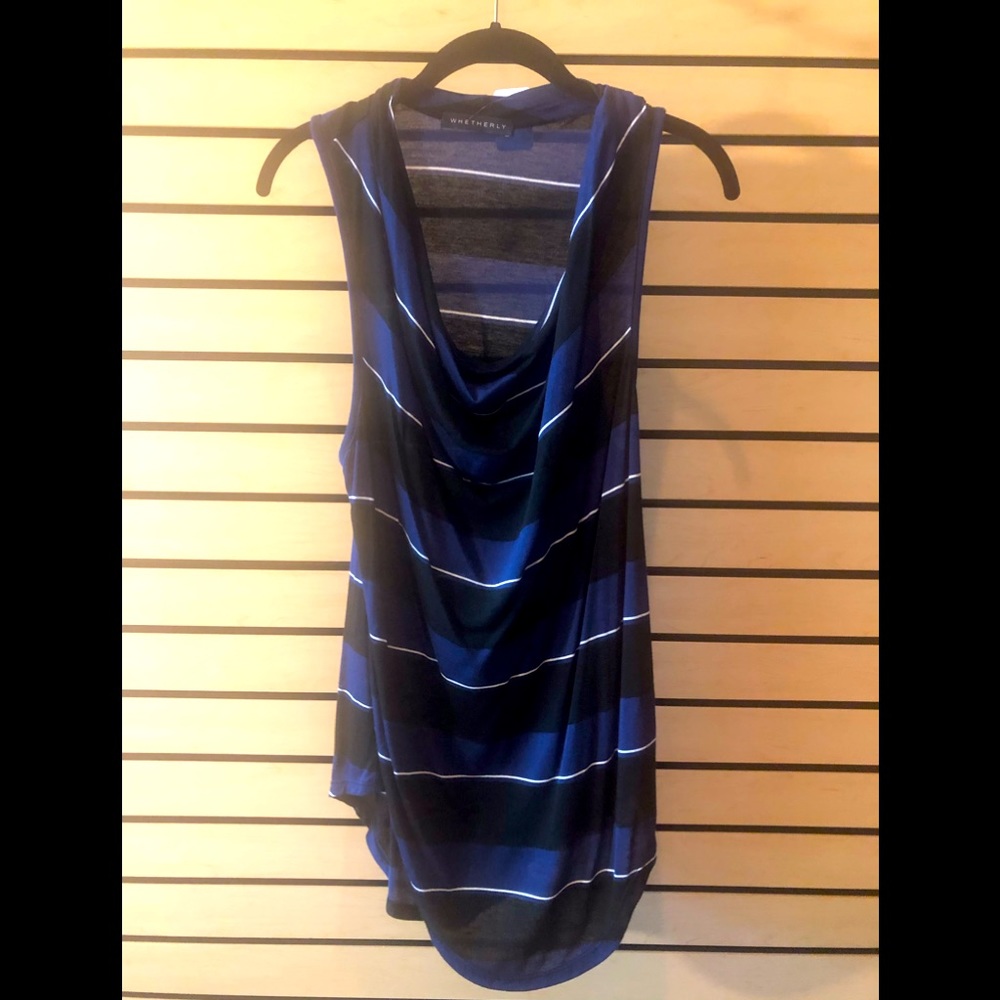 Whetherly Brand scoop neck top